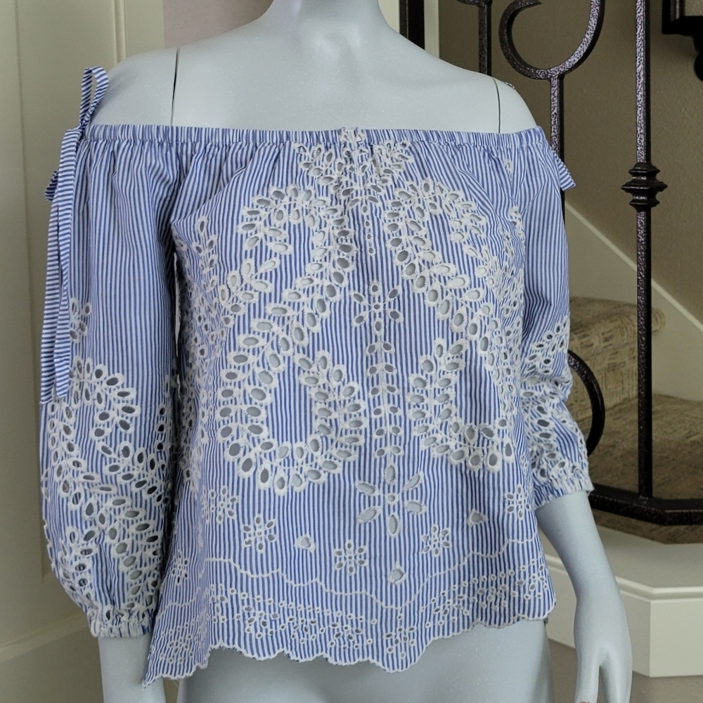 Express Off Shoulder Top 🩵 - Picture 3 of 9